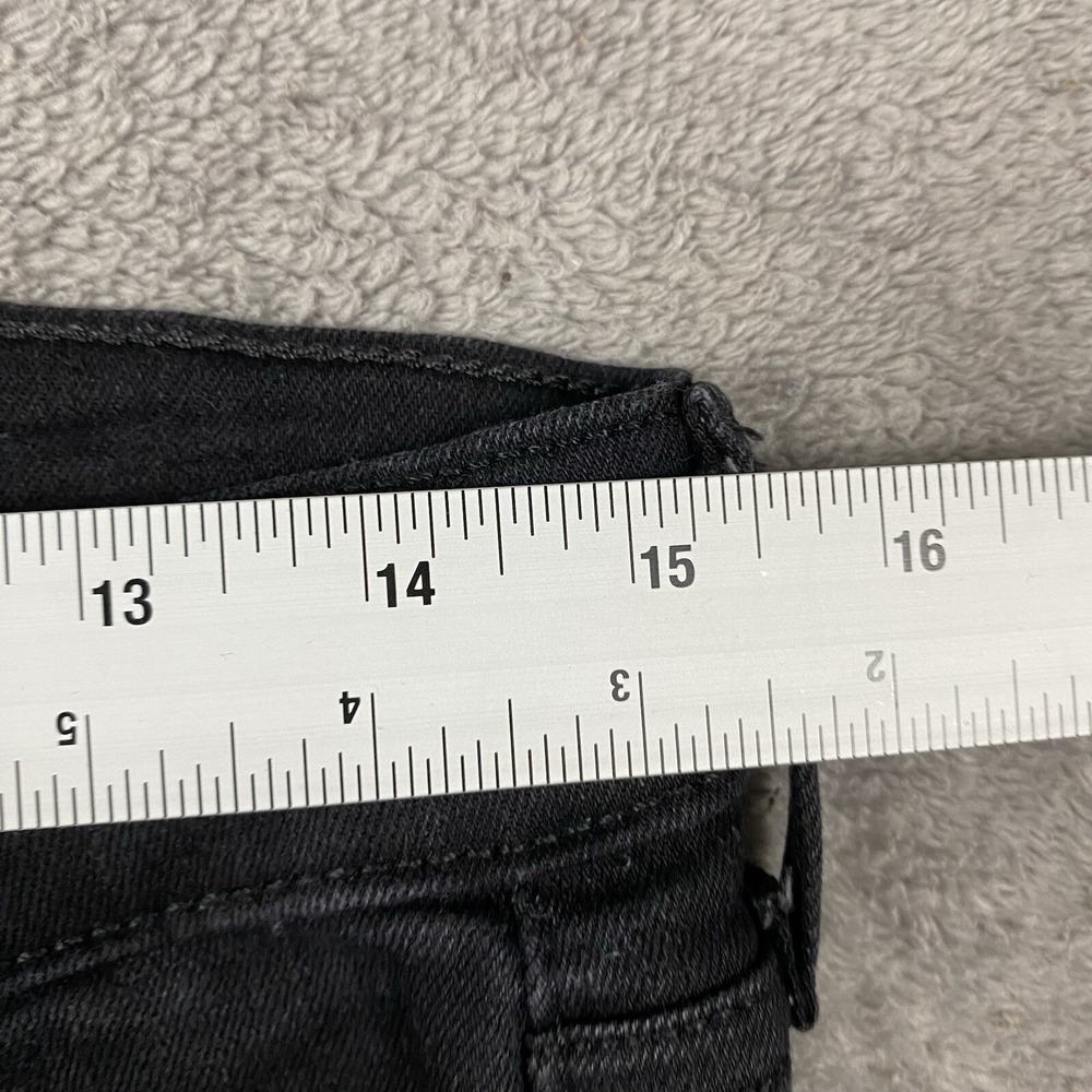 Express Skinny Jeans Men's‎ 31x30 Tag(32x30) Black Denim Stretch - Picture 5 of 12